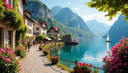 découvrez un charmant village médiéval, situé entre lac et montagnes, à seulement 15 minutes d'annecy. explorez ses ruelles pittoresques, profitez de paysages à couper le souffle et plongez dans l'histoire de cette région magnifique.