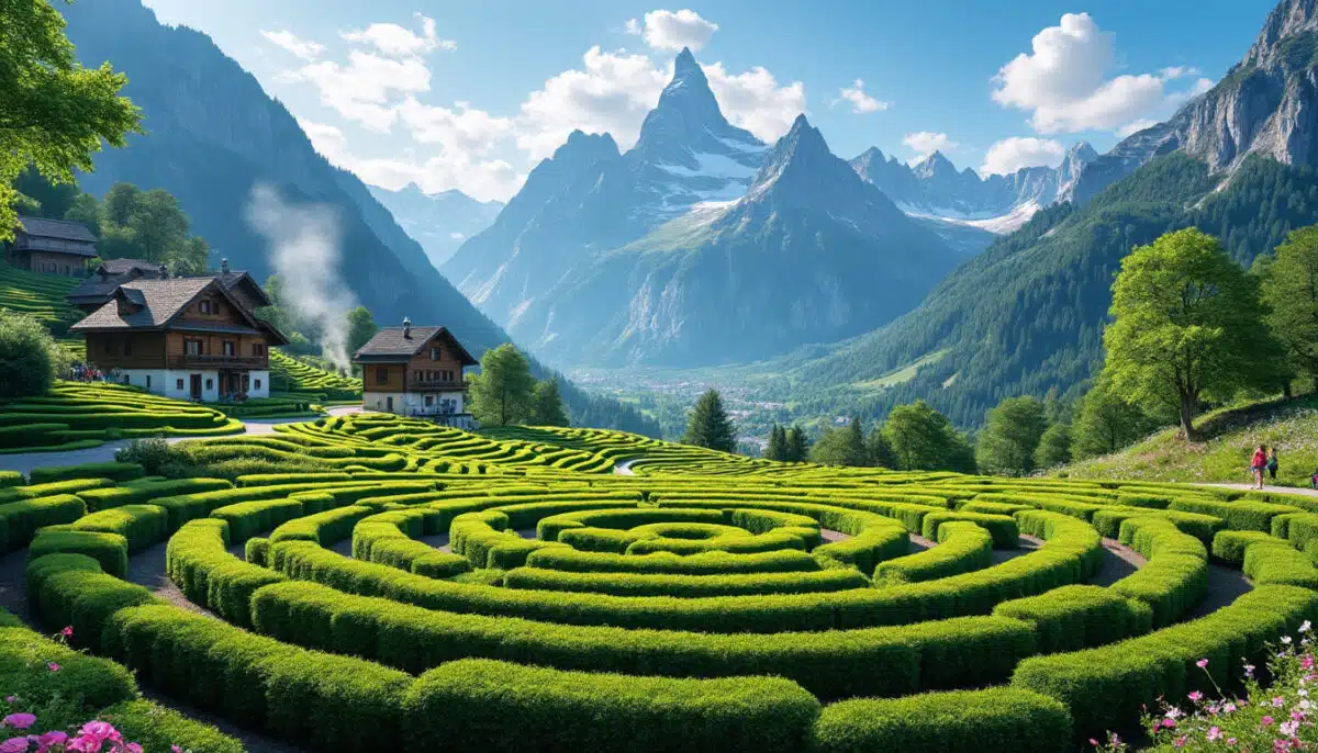 découvrez le plus grand labyrinthe naturel de france situé en rhône-alpes. un lieu fascinant pour les explorateurs et les amoureux de la nature !