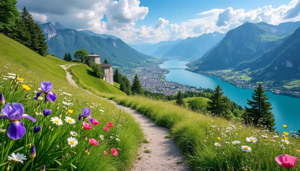 découvrez une balade incontournable autour d'annecy qui vous offre des vues imprenables. partez à l'aventure vers le sommet et profitez de panoramas époustouflants sur les montagnes et le lac. idéal pour les amoureux de la nature et les randonneurs en quête d'émerveillement.