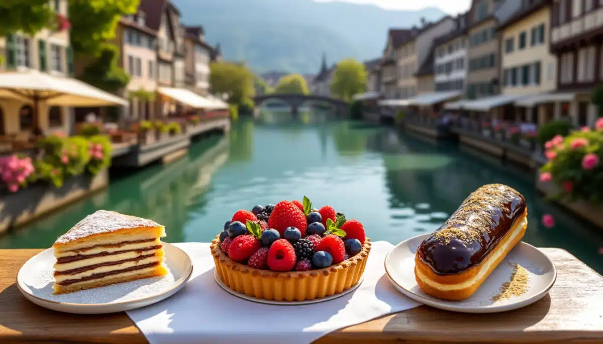 découvrez les délices sucrés d'annecy avec notre sélection des 3 pâtisseries locales incontournables. laissez-vous séduire par des créations gourmandes qui feront fondre votre cœur et éveiller vos papilles.