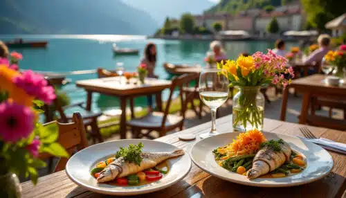 découvrez notre sélection des meilleures adresses pour déguster des poissons frais du lac d’annecy. que vous soyez un amateur de gastronomie ou simplement en quête d'une expérience culinaire unique au bord de l'eau, explorez notre guide pour savourer les délices aquatiques de cette magnifique région.